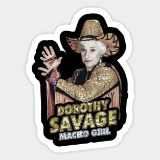 Golden Girls Bea Arthur Sticker